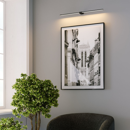 Светильник настенный поворотный светодиодный Luar 900 черный жемчуг 3000K 40153/LED фото 2