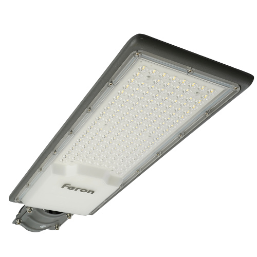 Светодиодный уличный консольный светильник Feron SP3035 120W 6400K 230V, серый фото 7