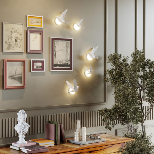 4341/3WLA HIGHTECH ODL22 429 белый гипс Настенный светильник (ЛЕВ.) IP20 LED 3W 122Лм 3000K COLOMBELLA фото 2 4341/3WLA HIGHTECH ODL22 429 белый гипс Настенный светильник (ЛЕВ.) IP20 LED 3W 122Лм 3000K COLOMBELLA фото 2