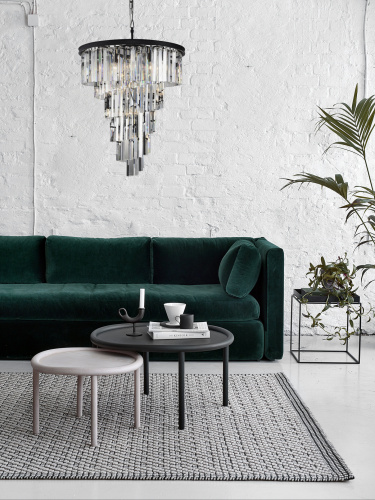 Люстра Helix black/clear фото 2 Люстра Helix black/clear фото 2