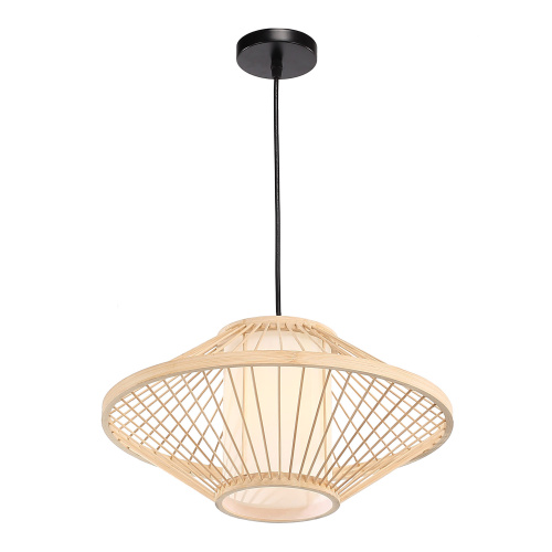 SL6241.533.01 Светильник подвесной ST-Luce Древесный/Белый E27 1*40W ALMA фото 5