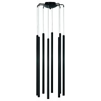 L8T747337 Люстра TUBO LED 40W 2400LM 25G ЧЕРНЫЙ 3000K (574737+747337 (8шт)