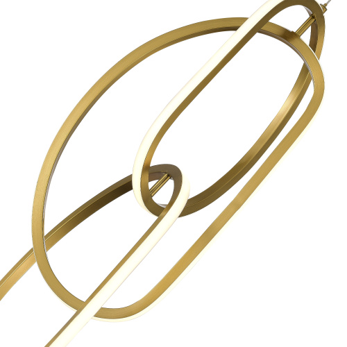 SL6505.213.42 Подвес ST-Luce Золотистый/Золотистый LED 1*42W 4000K ABRA фото 2