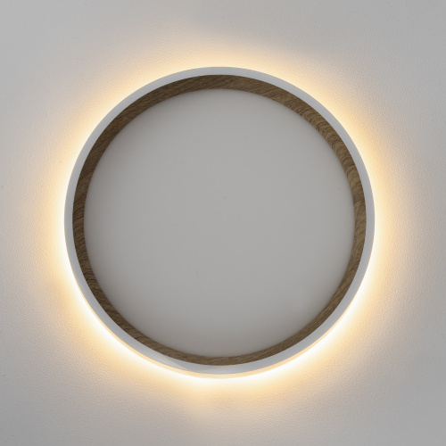 Citilux ETALON CL750180 LED Светильник с подсветкой Белый+Бук фото 6 Citilux ETALON CL750180 LED Светильник с подсветкой Белый+Бук фото 6