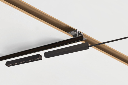 IT09-9021 black tube встраиваемый магнитный шинопровод фото 3 IT09-9021 black tube встраиваемый магнитный шинопровод фото 3