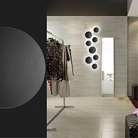 3634/9WL HIGHTECH ODL18 326 черный Бра IP54 LED 4000K 120° 9W 870Лм 220V ECLISSI
