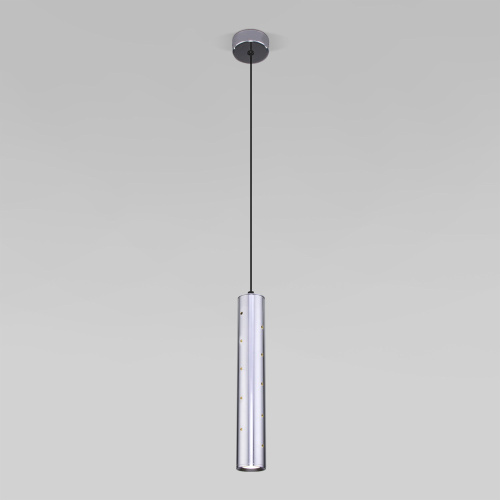 Подвесной светодиодный светильник 50214/1 LED хром фото 4