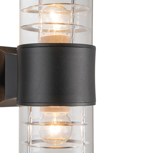 Настенный светильник Escada 30014W/02 E27*60W IP65 Black фото 3 Настенный светильник Escada 30014W/02 E27*60W IP65 Black фото 3