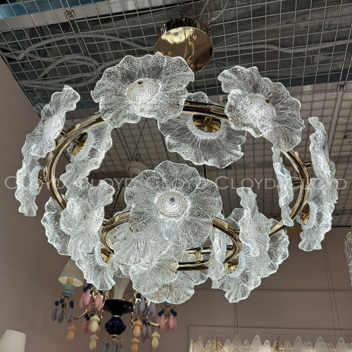 Люстра Cloyd SHAMBALA-B C2 / Ø80 см - золото (арт.11496) фото 3