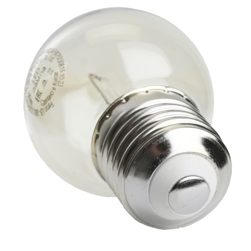 Лампа светодиодная Feron LB-383 Шарик прозрачный E27 2W 230V синий фото 2