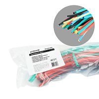 Термоусадочная трубка STEKKER HST-840-100M, длина 100 см., коэф. усадки 2:1, мультиколор