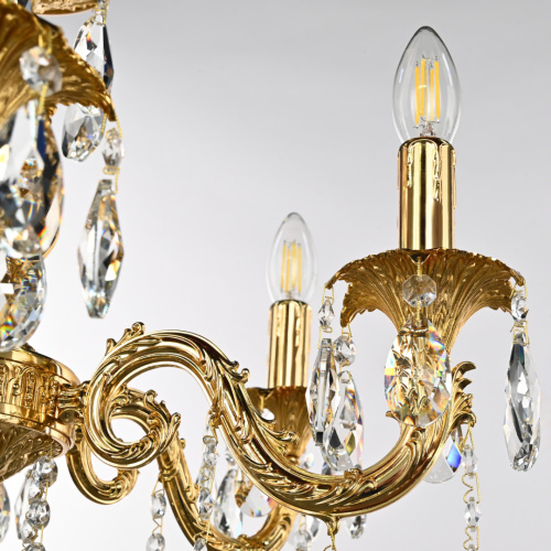 Люстра с хрустальными подвесками AL79101/6/175 A G Bohemia Ivele Crystal (Богемия Ивеле Кристалл) фото 8