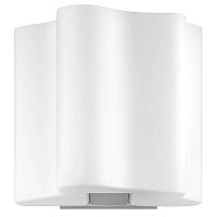 802610 Бра NUBI 1х40W E14 ХРОМ/БЕЛЫЙ