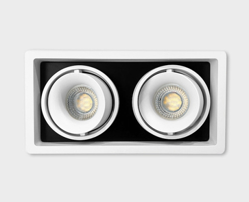 DE-312 white светильник встраиваемый поворотный фото 4 DE-312 white светильник встраиваемый поворотный фото 4