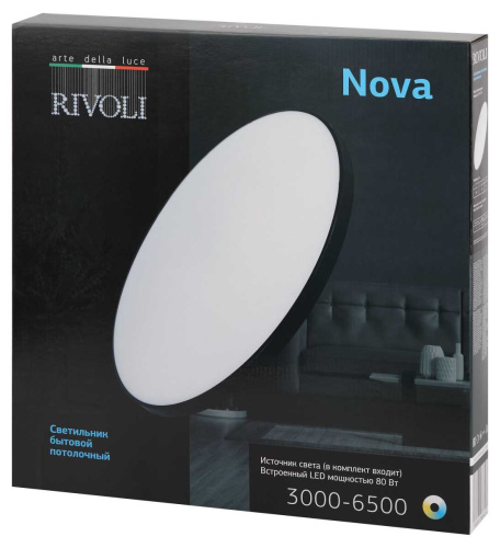 Светильник потолочный светодиодный Rivoli Nova 6179-733 LED 3000K-6500k 80 Вт Б0069796 фото 10