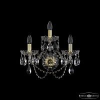 Бра хрустальные 1402B/2+1/160/XL G Bohemia Ivele Crystal (Богемия Ивеле Кристалл)