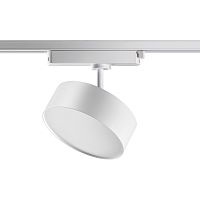 358755 PORT NT21 277 белый Светильник трековый однофазный трехжильный IP20 LED 24W 4000K 2100Лм 100-265V PROMETA