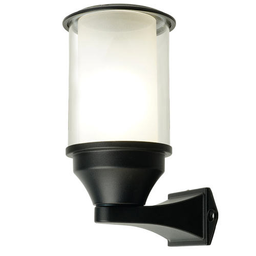 Светильник садово-парковый Feron DH1401, на стену вверх,E27 220-240V, черный фото 3