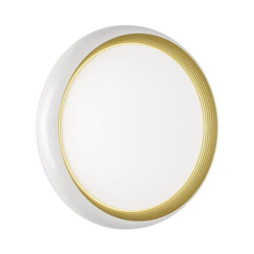 7650/DL PALE SN 141 Светильник пластик/белый/золотой LED 48Вт 4000К D380 IP43 TOFIQ WHITE 7650/DL PALE SN 141 Светильник пластик/белый/золотой LED 48Вт 4000К D380 IP43 TOFIQ WHITE