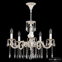 Люстра с хрустальными подвесками AL79101/5/175 A WMG Bohemia Ivele Crystal (Богемия Ивеле Кристалл)