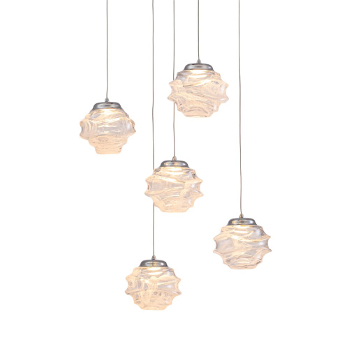 Подвесной светильник MD25030003-5A chrome/clear Подвесной светильник MD25030003-5A chrome/clear