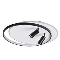 5603/75CL LEDIO LN26 290 белый, черный Люстра потолочная LED диммир. с ДУ 87W 3000-6000К 220V NAOKO