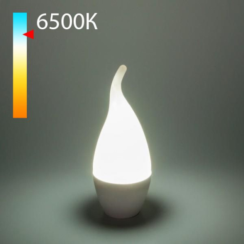 Светодиодная лампа "Свеча на ветру" CA37 8W 6500K E14 BLE1433 Светодиодная лампа "Свеча на ветру" CA37 8W 6500K E14 BLE1433
