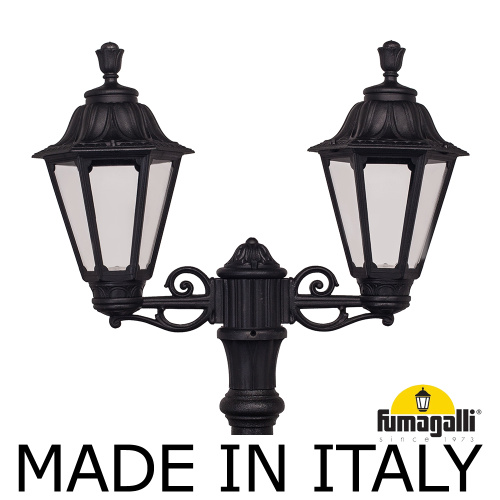 Fumagalli Парковый фонарь FUMAGALLI TABOR BISSO/RUT 2L E26.205.S20.AXE27 фото 2 Fumagalli Парковый фонарь FUMAGALLI TABOR BISSO/RUT 2L E26.205.S20.AXE27 фото 2