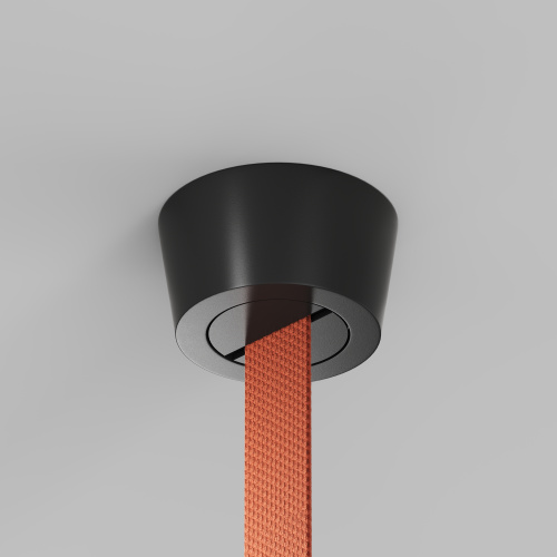 TR5512-BK Накладное основание с возможностью подачи питания треку-ремню Belty, серия Base. Не вмещает блок питания, D75*H43мм, IP20, черный, алюминий фото 3 TR5512-BK Накладное основание с возможностью подачи питания треку-ремню Belty, серия Base. Не вмещает блок питания, D75*H43мм, IP20, черный, алюминий фото 3