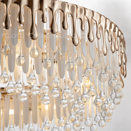 Люстра Cloyd CAPULETTI C12 / Ø80 см - золото (арт.11269) фото 2