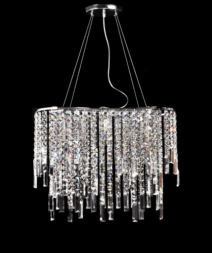 Хрустальная подвесная люстра Lumina Deco Zucchero LDP 2159-600 CHR фото 2 Хрустальная подвесная люстра Lumina Deco Zucchero LDP 2159-600 CHR фото 2