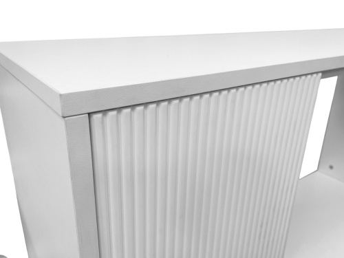 Каминокомплект НАОМИ Белый с очагом Электроочаг MIRAGE/МИРАЖ 25 фото 2