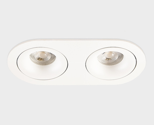 DE-2002 white светильник встраиваемый поворотный фото 8 DE-2002 white светильник встраиваемый поворотный фото 8