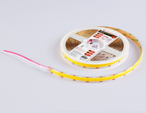 Светодиодная лента 24В COB 616Led 19Вт/м 3000K IP20 5м фото 5 Светодиодная лента 24В COB 616Led 19Вт/м 3000K IP20 5м фото 5