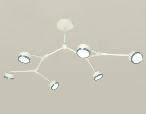 Подвесной светильник 6*GX53 (комплект)