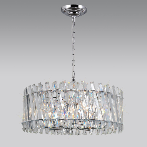 Citilux Ингвар CL334281 Люстра подвесная хрустальная Хром фото 4 Citilux Ингвар CL334281 Люстра подвесная хрустальная Хром фото 4