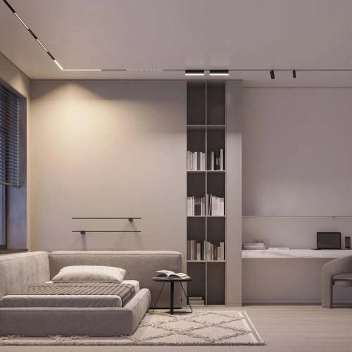 Трековый светодиодный светильник Arlight MAG-ORIENT-DOTS-L465-16W Day4000-MIX (BK, 24 deg, 48V, DALI) 041879 фото 4