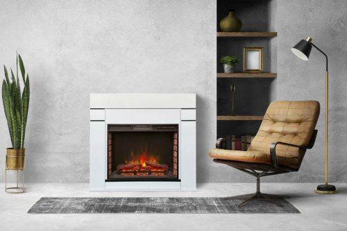 Электрокамин RealFlame Alta WT белый c Sparta 25,5 LED фото 8 Электрокамин RealFlame Alta WT белый c Sparta 25,5 LED фото 8