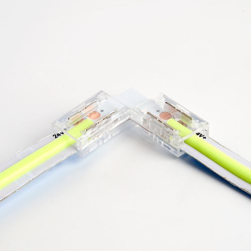 Соединитель угловой 12мм для ленты COB LS530, LD179 фото 5