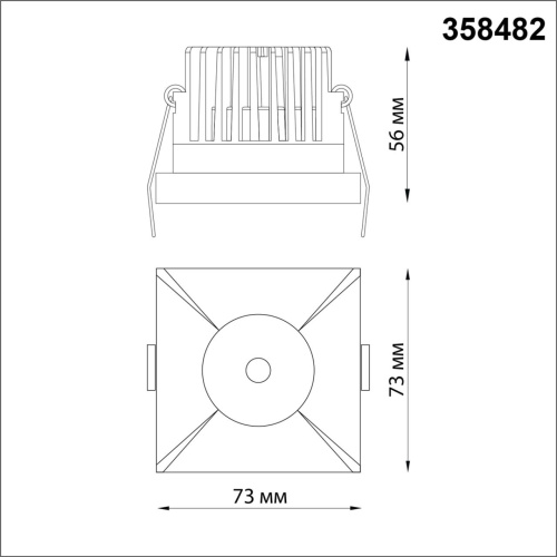 358482 SPOT NT21 542 белый Светильник встраиваемый IP44 LED 3000K 10W 100-265V METIS фото 4 358482 SPOT NT21 542 белый Светильник встраиваемый IP44 LED 3000K 10W 100-265V METIS фото 4