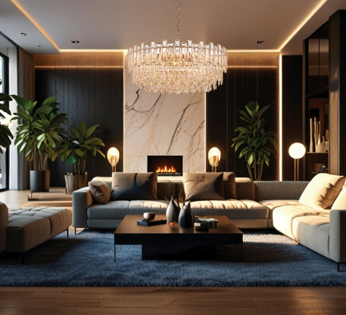 Люстра подвесная Сonstancia Gold FL1063-22P фото 7