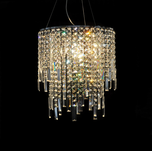 Хрустальная подвесная люстра Lumina Deco Zucchero LDP 2159-350 CHR фото 2 Хрустальная подвесная люстра Lumina Deco Zucchero LDP 2159-350 CHR фото 2