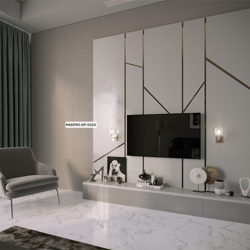 Crystal Lux Бра Crystal Lux MAESTRO AP1 GOLD фото 4