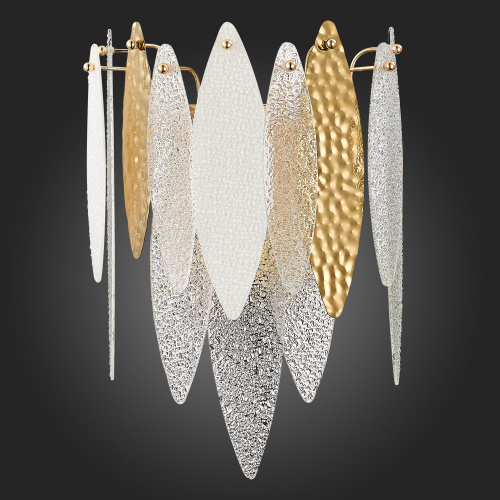 SL1224.201.02 Бра ST-Luce Золотистый/Прозрачный, Белый E14 2*60W LASTRA фото 3 SL1224.201.02 Бра ST-Luce Золотистый/Прозрачный, Белый E14 2*60W LASTRA фото 3