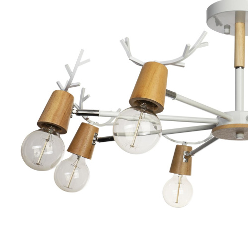 10024/8 White Люстра на штанге LOFT IT Sven фото 6 10024/8 White Люстра на штанге LOFT IT Sven фото 6