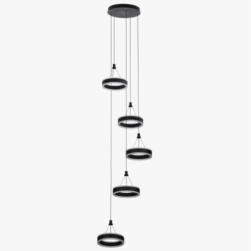 Citilux Дуэт CL719051 LED Подвесной светильник Чёрный фото 2 Citilux Дуэт CL719051 LED Подвесной светильник Чёрный фото 2