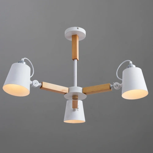 Люстра на штанге Arte Lamp OSCAR A7141PL-3WH фото 2 Люстра на штанге Arte Lamp OSCAR A7141PL-3WH фото 2