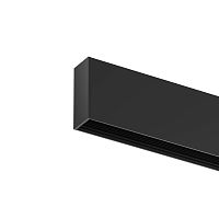 Шинопровод SMART SLIM BASE, 2м, накладной, 220В AC, IP20, чёрный, алюминий