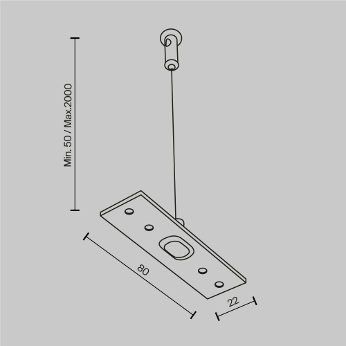 Комплектующие для накладной трековой системы Technical TRA034SW-2W фото 6 Комплектующие для накладной трековой системы Technical TRA034SW-2W фото 6