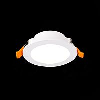 ST210.548.06 Св-к встр. Белый LED 1*6W 4000K 480Lm Ra80 110° IP20 D90xH30 220-240V Встраиваемые светильники